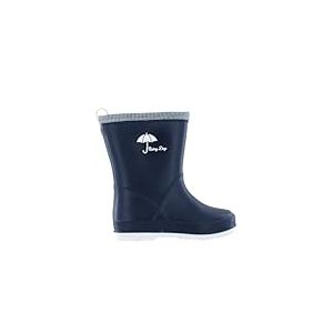 Be Only Botte de Pluie Enfant Rainy Day Imperméable pour Garçons et Filles Marine