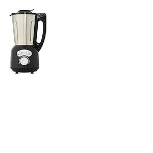 SENYA Blender Chauffant &ndash; Appareil &agrave; Soupe Chauffant et Mixant 1,5L, 5 Programmes automatiques : Velout&eacute;, Moulin&eacute;, Smoothie, Compote &ndash; Acier inoxydable, Arr&ecirc;t automatique & Nettoyage facile, noir