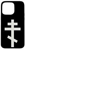 Croix orthodoxe chrétienne Coque pour iPhone 15 Pro Max