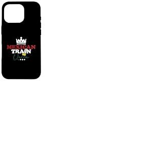 Dominos Lover Jeu de domino amusant Train mexicain Reine Coque pour iPhone 16 Pro