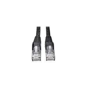 Eaton Câble réseau Cat6 Gigabit Snagless Molded UTP, M/M, Noir, 3 m (N201-010-BK)