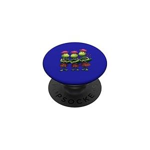 Cornemuse pour brûlures et chardons écossais portant un plaid PopSockets PopGrip Adhésif