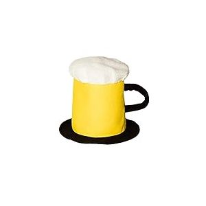 Boland 98996 - Chapeau Chope de bi&egrave;re, casquette en peluche, chapeau de bi&egrave;re avec anse, f&ecirc;te populaire, d&eacute;guisement, carnaval, f&ecirc;te de carnaval, JGA (Lot de 2)