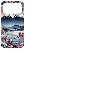 Arbre Japonais Sakura Garden Geisha Mount Fuji Cherry Blossom Tree Coque pour iPhone 17 Pro Max