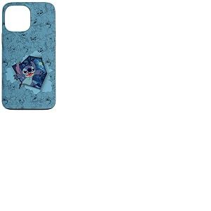 Disney Lilo & Stitch Tropical Breakout avec ange Coque pour iPhone 13 Pro Max