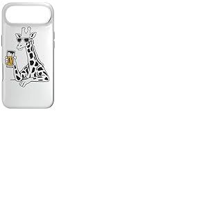 Girafe Cool Lunettes de Soleil Buveur de bière Girafes Coque pour iPhone Air