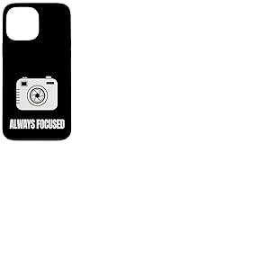 Design inspir&eacute; de la Photographie avec ic&ocirc;ne d'appareil Photo Toujours concentr&eacute;e Coque pour iPhone 13 Pro Max