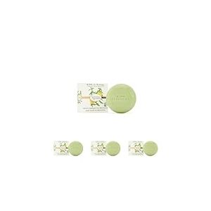 JEANNE EN PROVENCE - Savon Solide Corps & Mains - Parfum Verveine Agrumes - Nettoie, Adoucit & Parfume - 95% d'Ingr&eacute;dients d'Origine Naturelle - Savon Fabriqu&eacute; en Provence - 100 gr (Lot de 4)