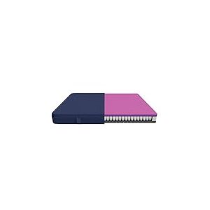 Cecotec Matelas Flow e-Hybrid + 110x190. 4 couches, Ressorts ensachés SpringCore, hauteur 28 cm, haute fermeté, SeparateMuv, MorphAdapt +, SoftFresh et EasyClean
