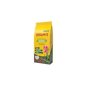 Seramis granulés pour cactus et plantes grasses, 7 L – Billes d’argile, substitut de terreau pour cactus stockant eau et nutriments