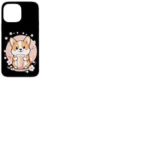 Mignon dessin animé Corgi Coque pour iPhone 13 Pro Max