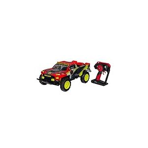 Nikko R/C Elite Trophy Truck X2 Voiture télécommandée Tout-Terrain, Moteur Puissant avec Batterie NiMH 9,6 V, jusqu'à 20 km/h, pour Enfants à partir de 8 Ans et Adultes, Environ 46 cm, Rouge