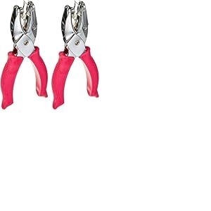 Artemio VIHCP602 Pince Perforatrice Rond Plastique Multicolore 9,5 x 2 x 21 cm (Lot de 2)