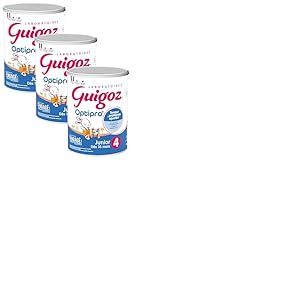 GUIGOZ OPTIPRO Junior 4 Lait de croissance en poudre dès 18 mois - Boîte de 900g (Lot de 3)