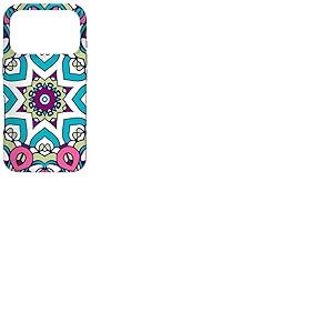 Mandala d&eacute;coratif aux Couleurs Vives Coque pour iPhone 17 Pro