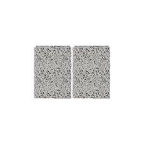 Grupo Erik - Chemise Cartonn&eacute;e A4 Keith Haring | Chemise &agrave; Rabats Rigide | Pochette Cartonn&eacute;e 24 x 34 cm | Fournitures Scolaires, Fournitures de Bureau (Lot de 2)