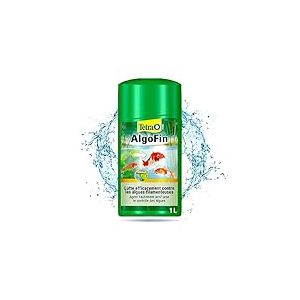 Tetra Pond Algofin - Anti Algue pour Bassin de Jardin - Efficace sur tous types d'Algues - 1L