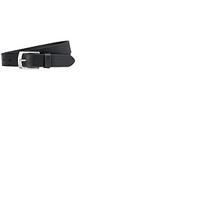 camel active Ceinture en cuir pour homme, Noir, XXXL