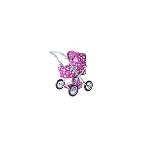 Knorrtoys 63445 Poussette pour poupée First – Star Dark Pink