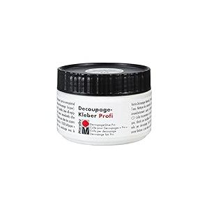 Marabu Vernis à craqueler, Medium Colle-Découpage Pro, 250 ML Transparent