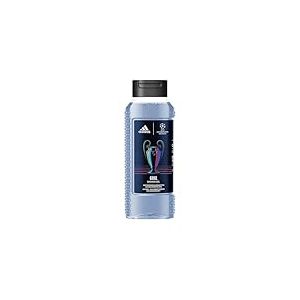 adidas UEFA GOAL Edition Gel Douche 250ml &ndash; Patchouli & Eucalyptus, Formule Vegan, Adapt&eacute; aux Peaux Sensibles