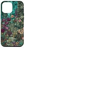 Jardin Botanique Nature Vintage Coloré Floraison Esthétique Coque pour iPhone 12 Pro Max