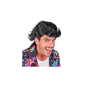 W WIDMANN MILANO Party Fashion - Perruque pour homme, look d&eacute;tective priv&eacute; amusant, accessoire de costume pour carnaval et f&ecirc;te