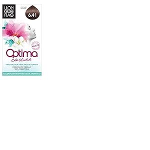 Llongueras Optima Hair Colour Teinte 6.41-Bombón Chocolat