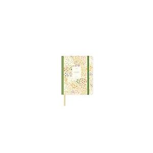 UO Bloom Agenda Scolaire Mini semainier : Commence en Septembre 2025 et se termine en août 2026, Couverture Rigide, Ouverture Super Confortable à 180 degrés, Fleurs