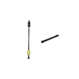 Kärcher Rotabuse K2 à K3 Accessoire pour nettoyeurs Haute Pression, Noir & Prolongateur de Lance 0,4 m Accessoire pour nettoyeurs Haute Pression