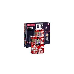 Cefa Toys BIT, Console de Jeux à Monter, Jouet éducatif, Construction d'une Console, apporte des Connaissances en robotique, stimule la résolution de problèmes et la logique, à partir de 7 Ans