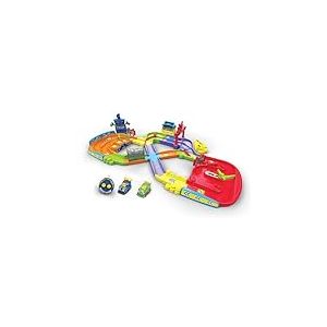 VTech - Tut Tut Bolides, Mon Premier Circuit Télécommandé avec Voiture RC Simon Super Champion et Voiture Léo Bolide Turbo, 11 Zones Magiques, Cadeau Enfant de 1 an à 5 Ans - Contenu en Français