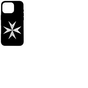 Croix DE Malte Chevaliers HOSPITALIER CROISADES DE Malte Coque pour iPhone 16 Pro