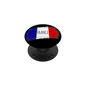 Drapeau de la France - Drapeau français PopSockets PopGrip Adhésif