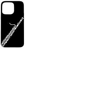 Notes De Musique Basson Musicien Bassoniste Coque pour iPhone 15 Pro Max
