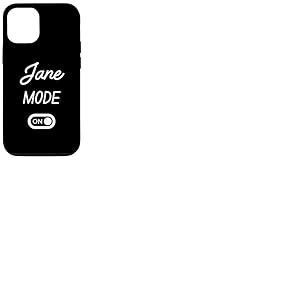 Mode Jane Activ&eacute; Nom Dr&ocirc;le Coque pour iPhone 12/12 Pro