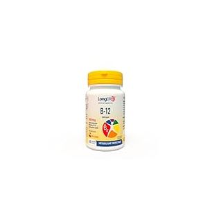 LongLife&reg; B12 1000 mcg | Vitamine B-12 | Formule exclusive sublinguale &agrave; haute dose | Absorption &eacute;lev&eacute;e | 2 mois de traitement | 60 comprim&eacute;s | V&eacute;gan et sans gluten