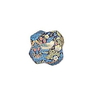 Portmeirion Home & Gifts Pimpernel - Dessous de Verre Bleu Strawberry Thief - Lot de 6 (Multicolore)