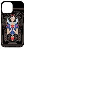 Coque pour iPhone 15 Plus Disney Princesse Blanche-Neige Style Art Déco