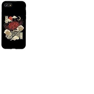 Lys Araign&eacute;e Rouge Fleur Japonaise Fleur Coque pour iPhone SE (2020) / 7/8