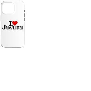 J'adore Heart Jane Austen Coque pour iPhone 16 Pro