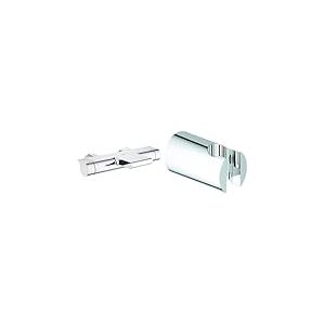 GROHE - 34174001 - Mitigeur Bain/Douche Thermostatique Grohtherm - 2000 - (Import Allemagne) & 27594000 - Support Mural pour Douchette à Main Tempesta Cosmopolitan (Import Allemagne)