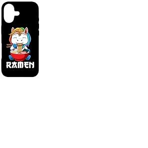 Otaku Kawaii Manga Ramen Licorne Nouilles Japonaises Coque pour iPhone 17