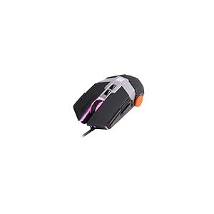 Dragonwar G22 7000DPI Souris de Jeu RGB Ergonomique et Personnalisable à 7 Boutons - Noir