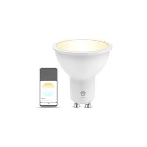 Chuango GU10W Ampoule LED Wifi Intelligente GU10 - Smart Bulb Blanche Connectée pour Économie d'Énergie - Contrôlable depuis Smartphone, Alexa et Google Home et Apple Siri - Puissance 5W