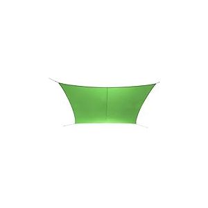 Ribelli Protection Solaire Voile Solaire Protection UV 50+ Protection Contre Vent Abat-Jour Rectangulaire, Couleur:Vert, Forme:rectangulaire, Taille:2 x 4 m