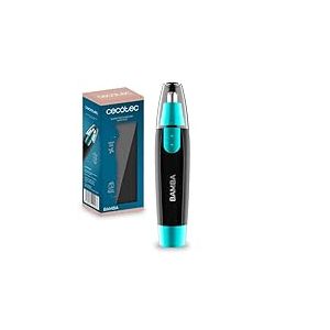 Cecotec Tondeuse à Cheveux de Nez et d'Oreilles sans Fil Bamba PrecisionCare NoseTrim. Tondeuse avec Lame Acier Inox, Design Ergonomique, Capuchon de Protection pour la Lame, Fonctionne avec des Piles