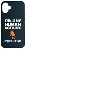 C'est mon costume humain, je suis vraiment un tamarin Coque pour iPhone 16 Plus