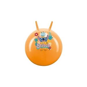 John- Disney Stitch Lilo Ballon Sauteur, 59528, Orange nacré, 50 cm