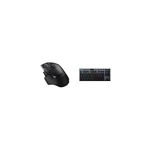 Logitech G G502 X Lightspeed Souris Gaming sans Fil - Souris Optique avec Boutons optiques-mécaniques Hybrides LIGHTFORCE, G915 X Lightspeed TKL Clavier Gaming sans Fil Ultra-pla, FRA AZERTY